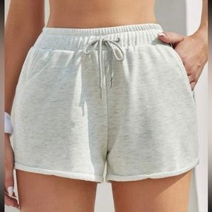 Womens Drawstring Waist Sport Shorts